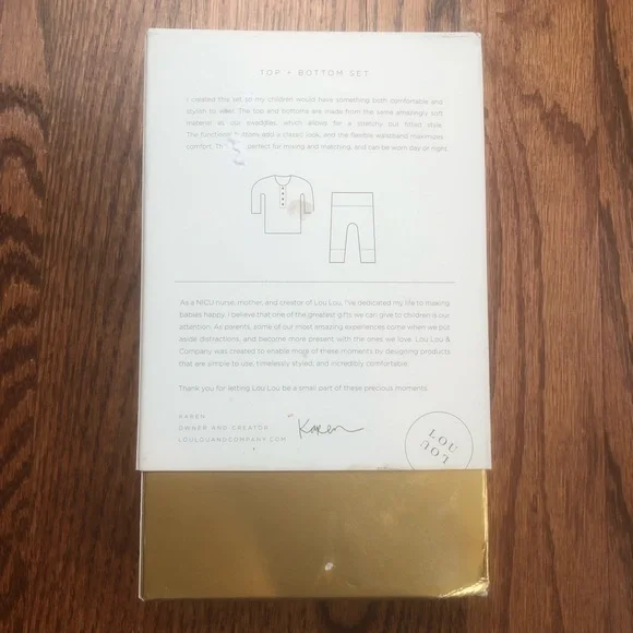 NEW Lou Lou & Company Top + Bottom Set 12-24 Months - Picture 4 of 8